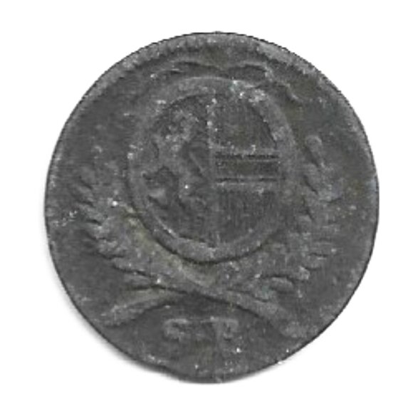 1789 Bishophric of Salzburg (Austran State) 1 Pfennig Coin (b718-64) - Picture 2 of 2